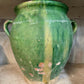 19th Century French Green Glazed Grain Pot