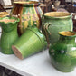 Provençal Green Glazed 19th Century Collection Pottery
