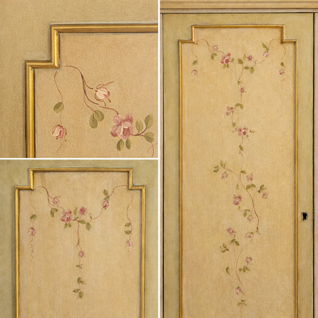 Monumental Vintage Italian 12-Door Cabinet