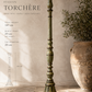 Hand-Carved Italian Torchère Floor Candlestick
Italy, Late 19th Century