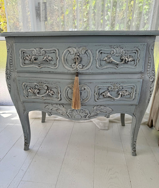 French Oak Dresser with Appliqué