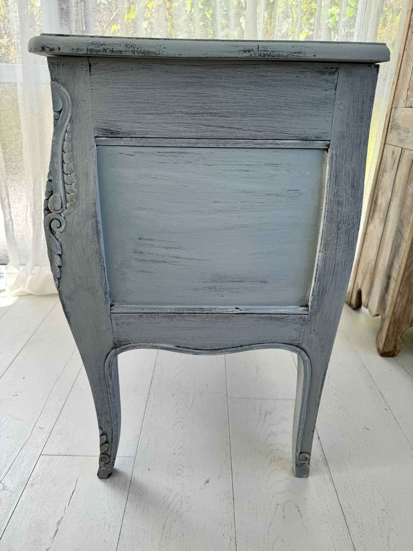 French Oak Dresser with Appliqué