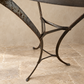 Vintage French Iron Bistro Table