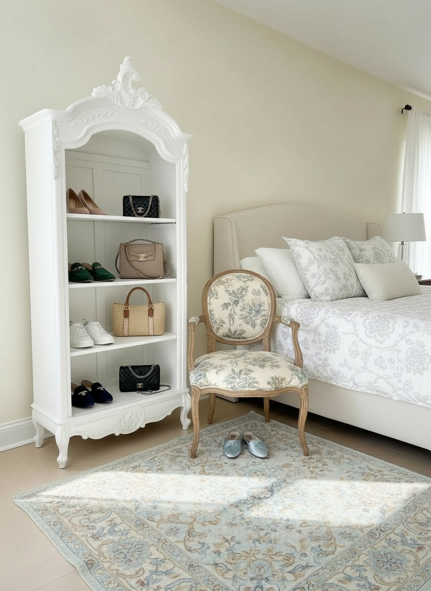 Vintage French Book Case