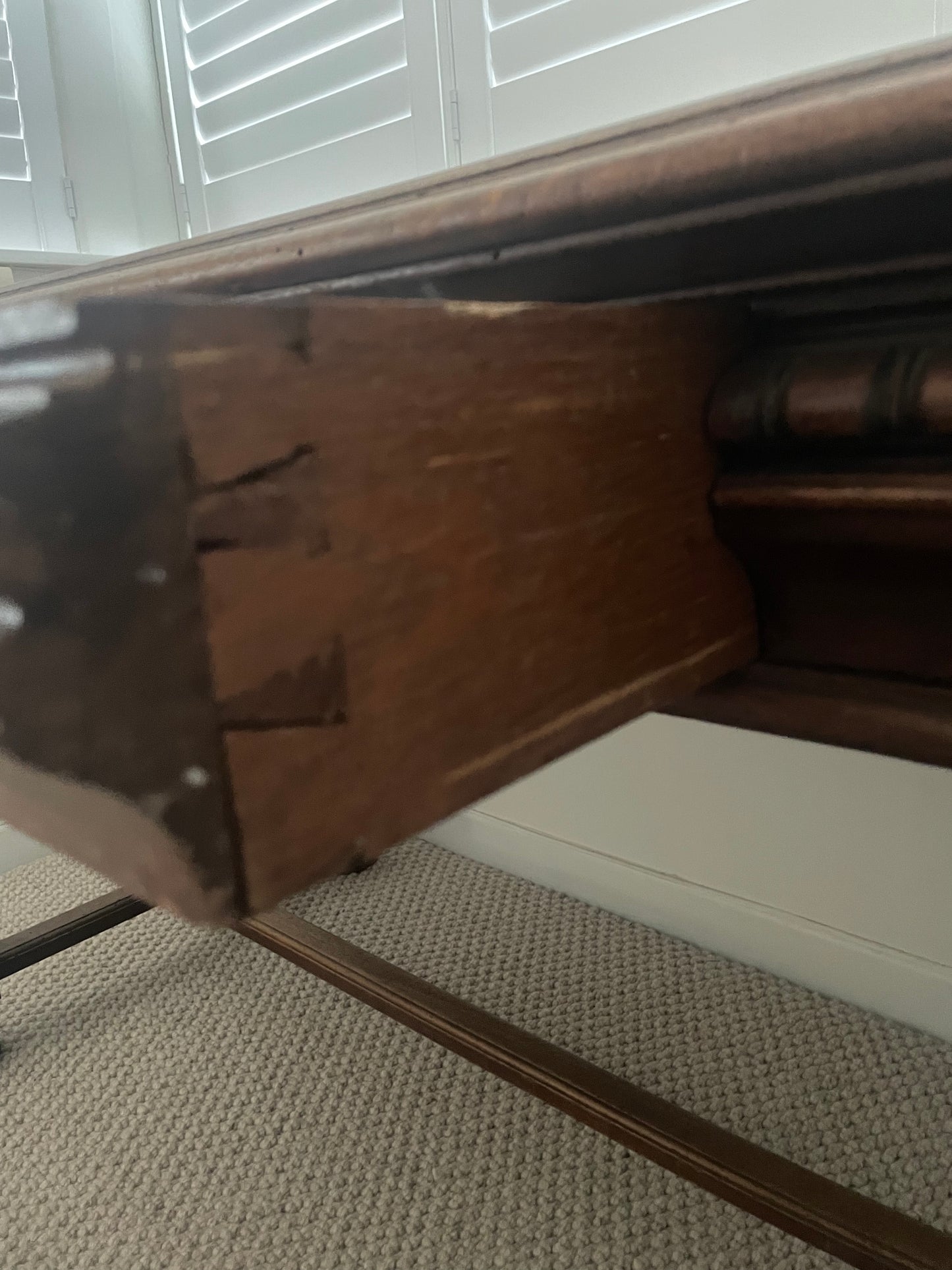 French Oak Desk