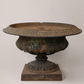 Large French Cast Iron Coupe Tazza, Late 19th Century