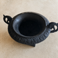 Blackened French Cast Iron Urn, 20th Century
