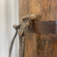 19th Century Oak and Leather French Grape Harvest Hod