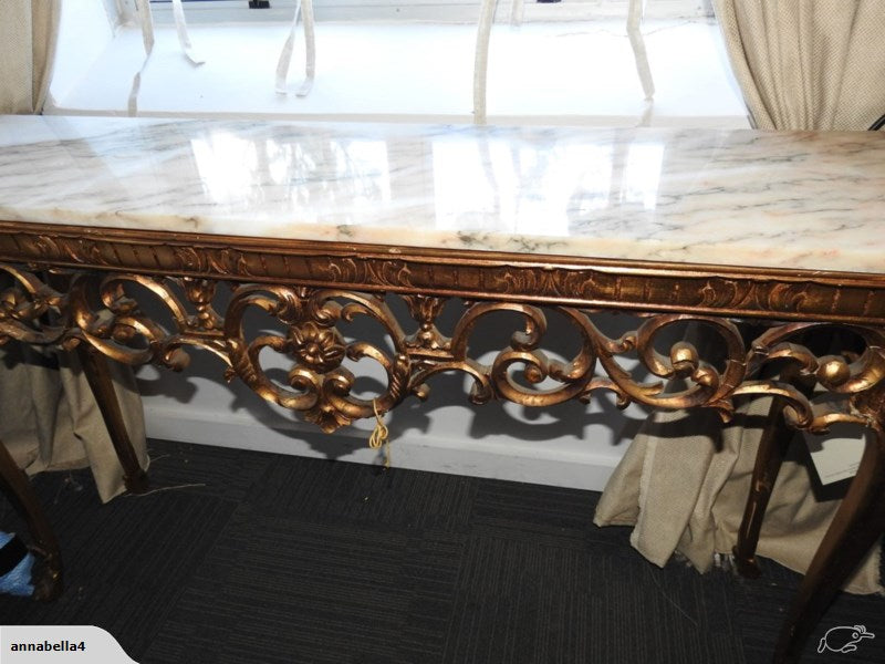 Marble Top Console