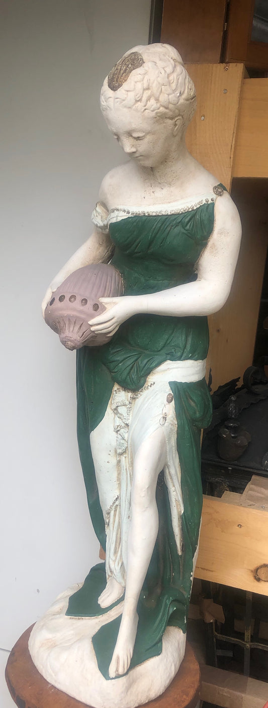 Grecian Lady with Urn /Stone