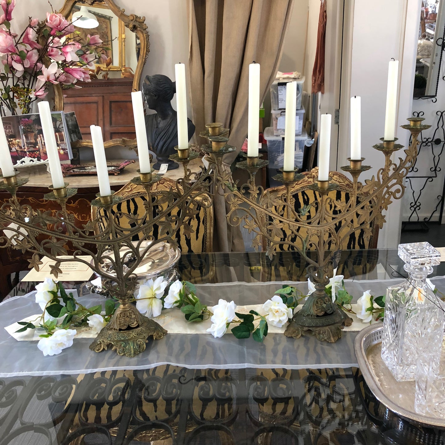 French Altar Candelabra