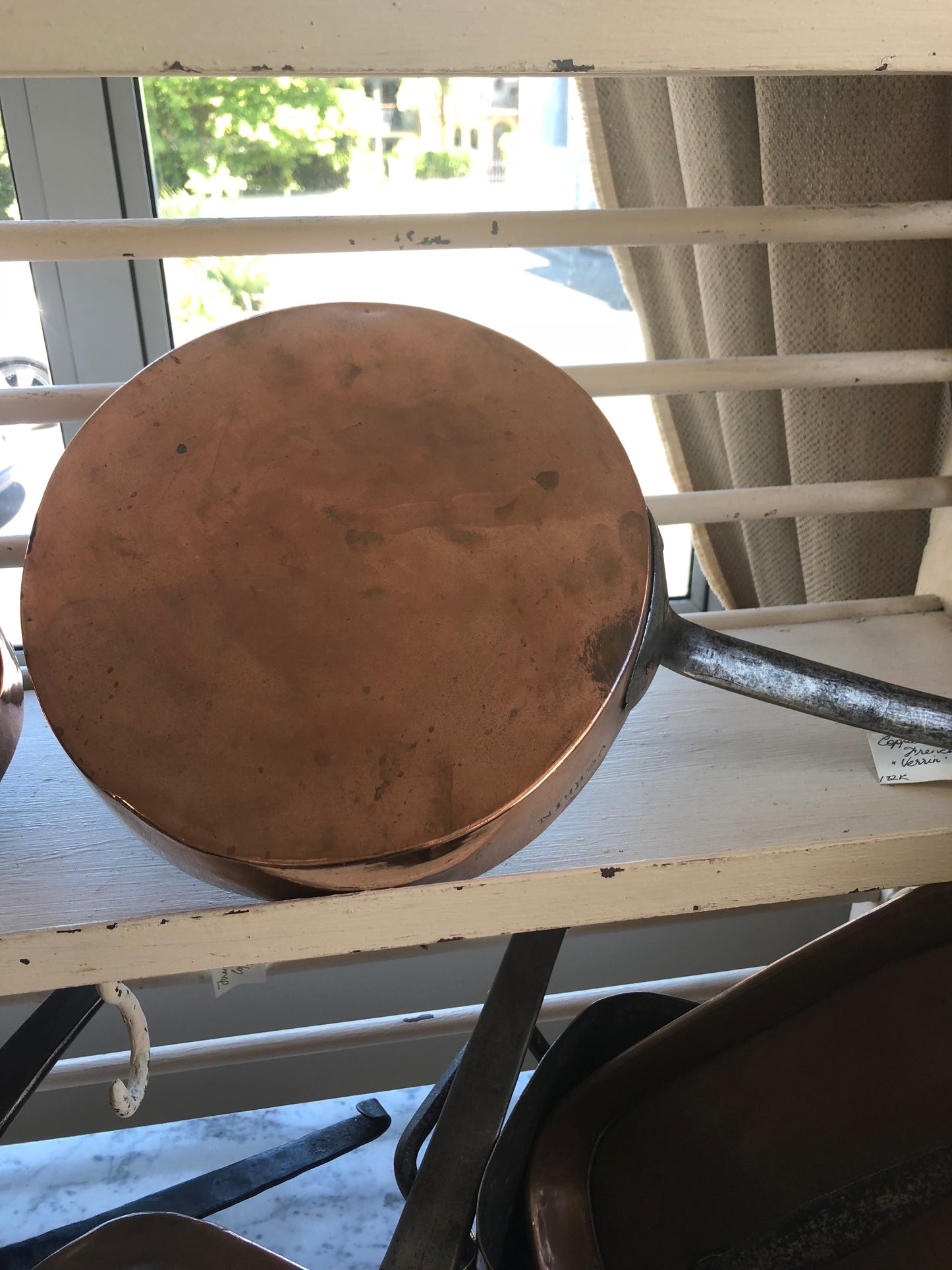 French Copper Pan