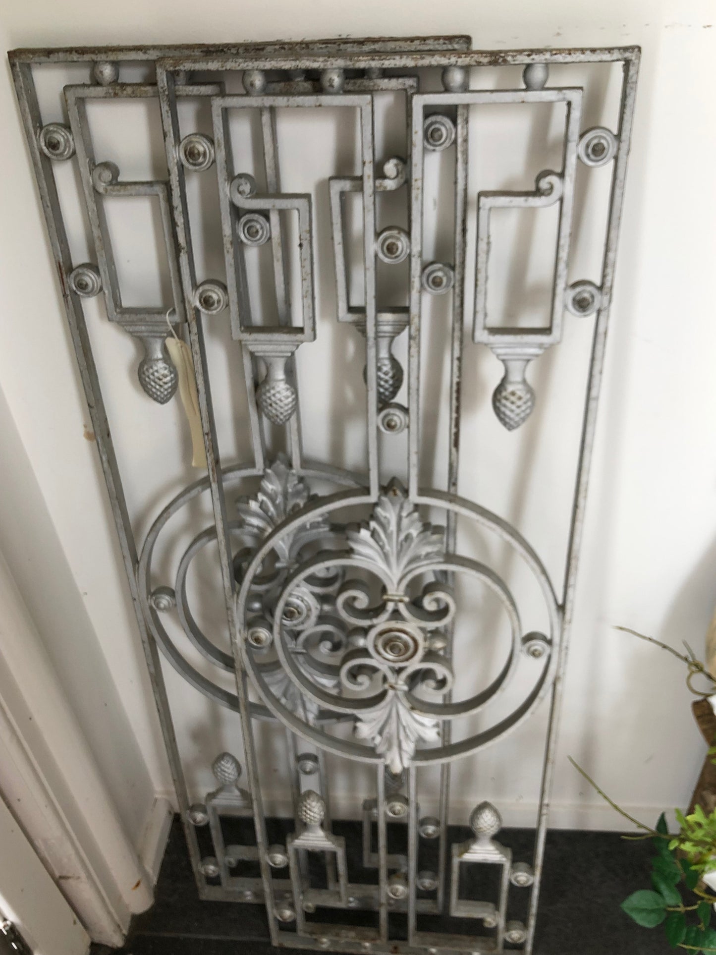 French Wrought Iron Grilles-SOLD
